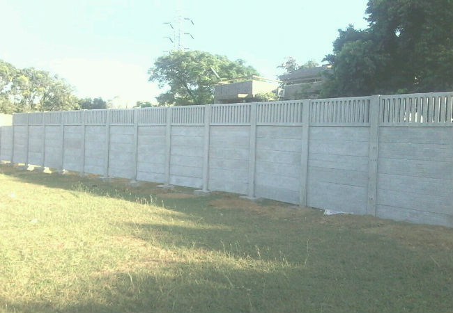 KK Boundary wall