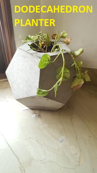 Dodecahedron Planter