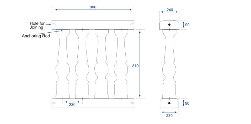 Balluster Type E