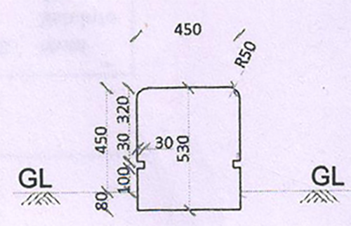 Cylindrical Bollard Type III