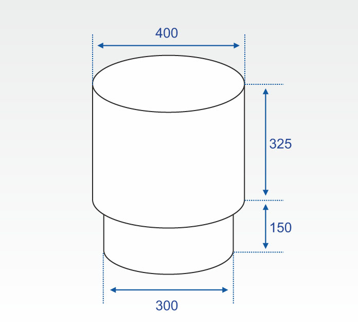 Cylindrical Bollard cum Stool